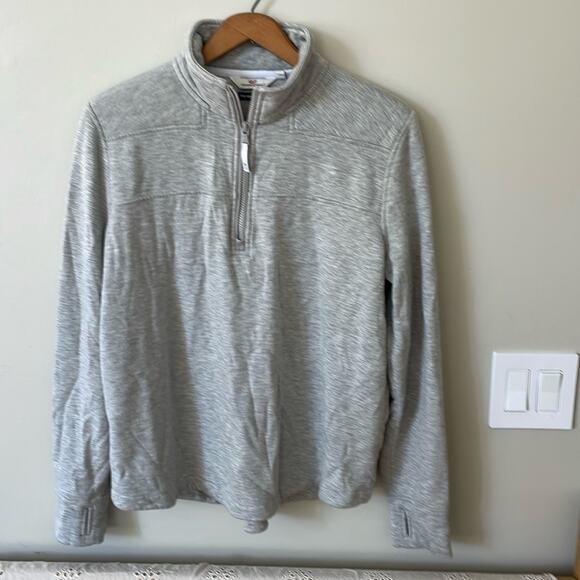 VINEYARD VINES The Shep Shirt Gray Quarter-Zip Sweatshirt Size XL - Picture 1 of 8